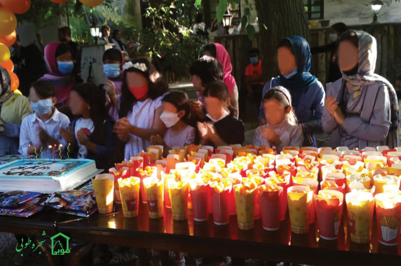 جشن تولد موسسه خیریه شجره طوبی