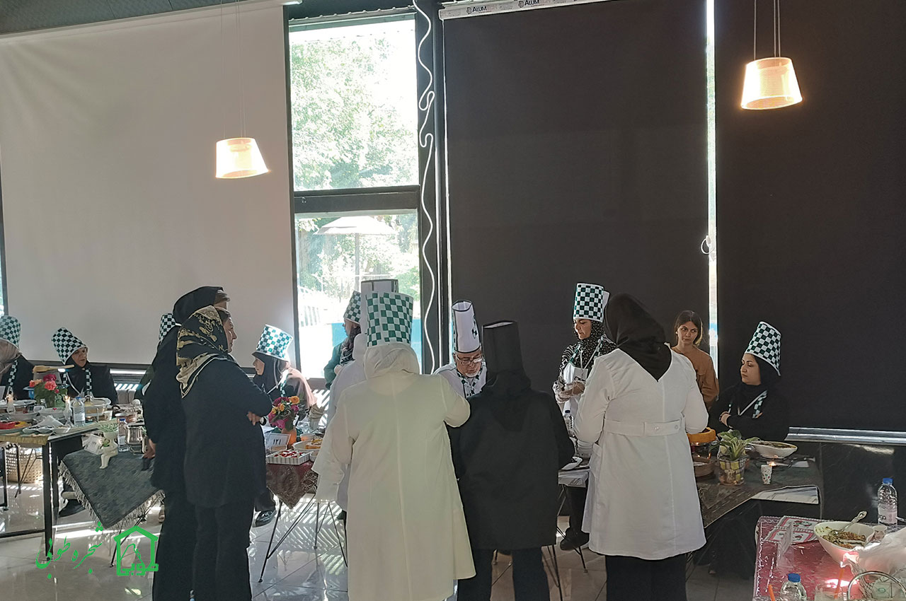 مسابقه آشپزی به نفع خیریه طوبی