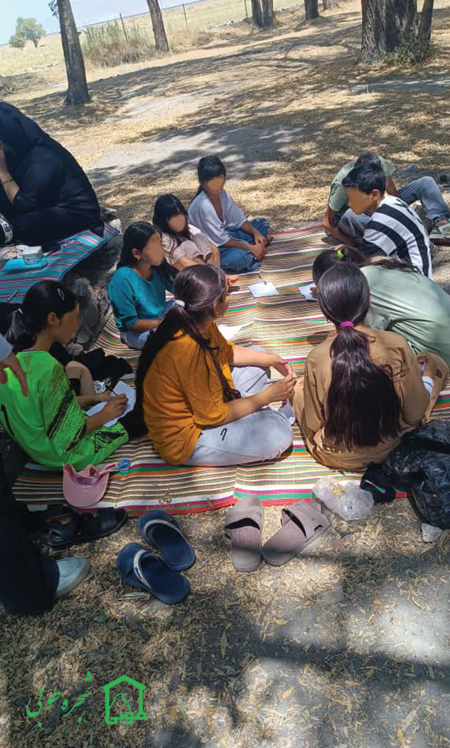 اردوی یک روزه کودکان خیریه شجره طوبی